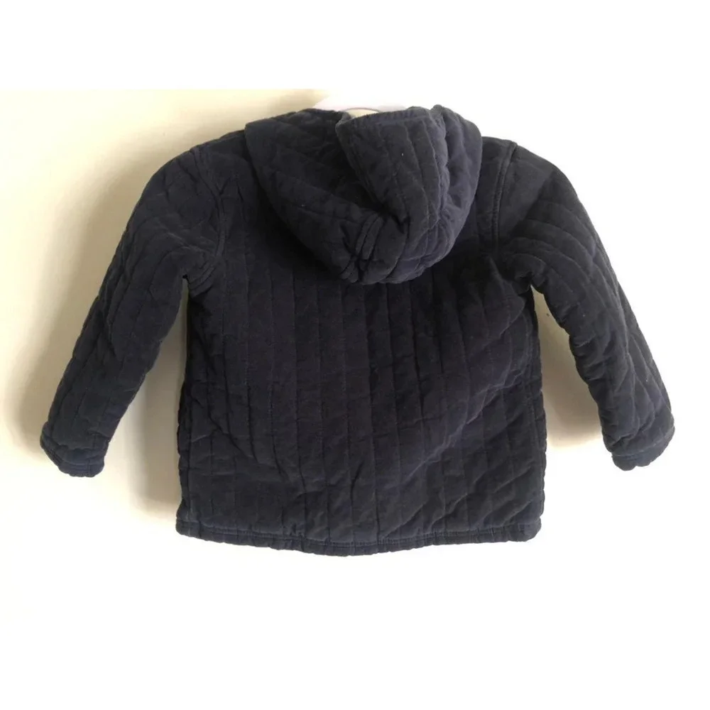 Kids Quilted jacket Navy Blue 5T